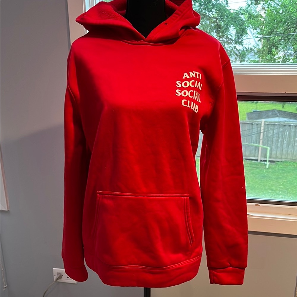 Anti Social Social Club Bold Red Pullover